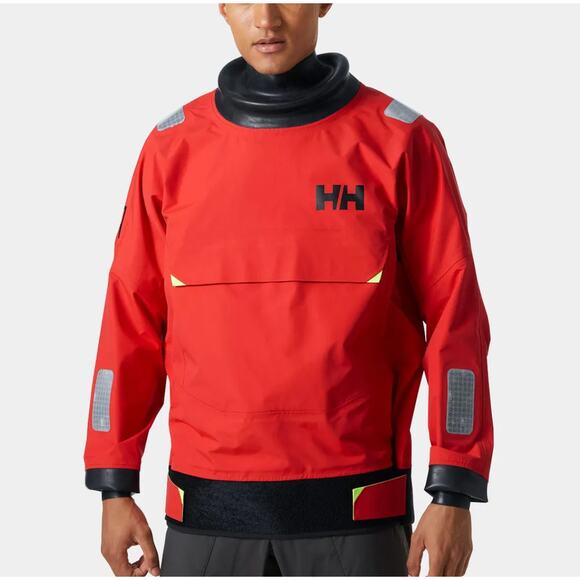 Men's L Ægir Race Light Smock 2.0 Helly Hansen Tech Professional SailingRED